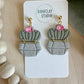Barrel Cactus Earrings