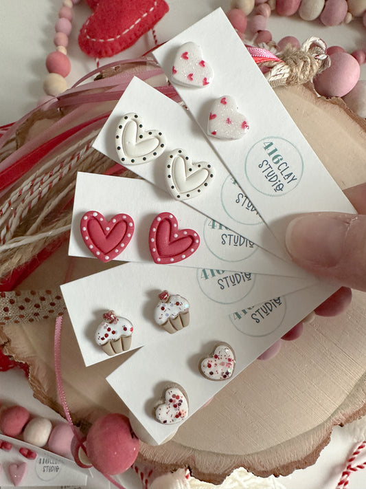 Valentine Stud Earrings