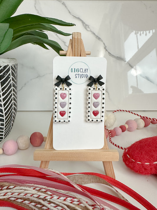 Sweetheart Stamp Earrings