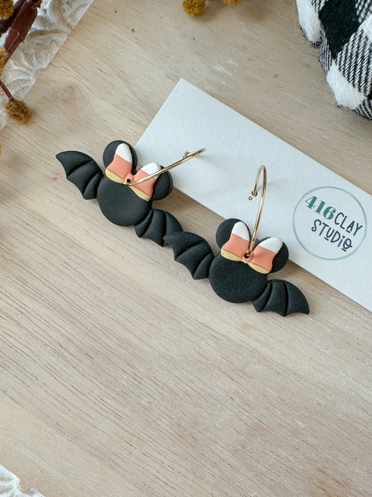 Magical Bat Earrings