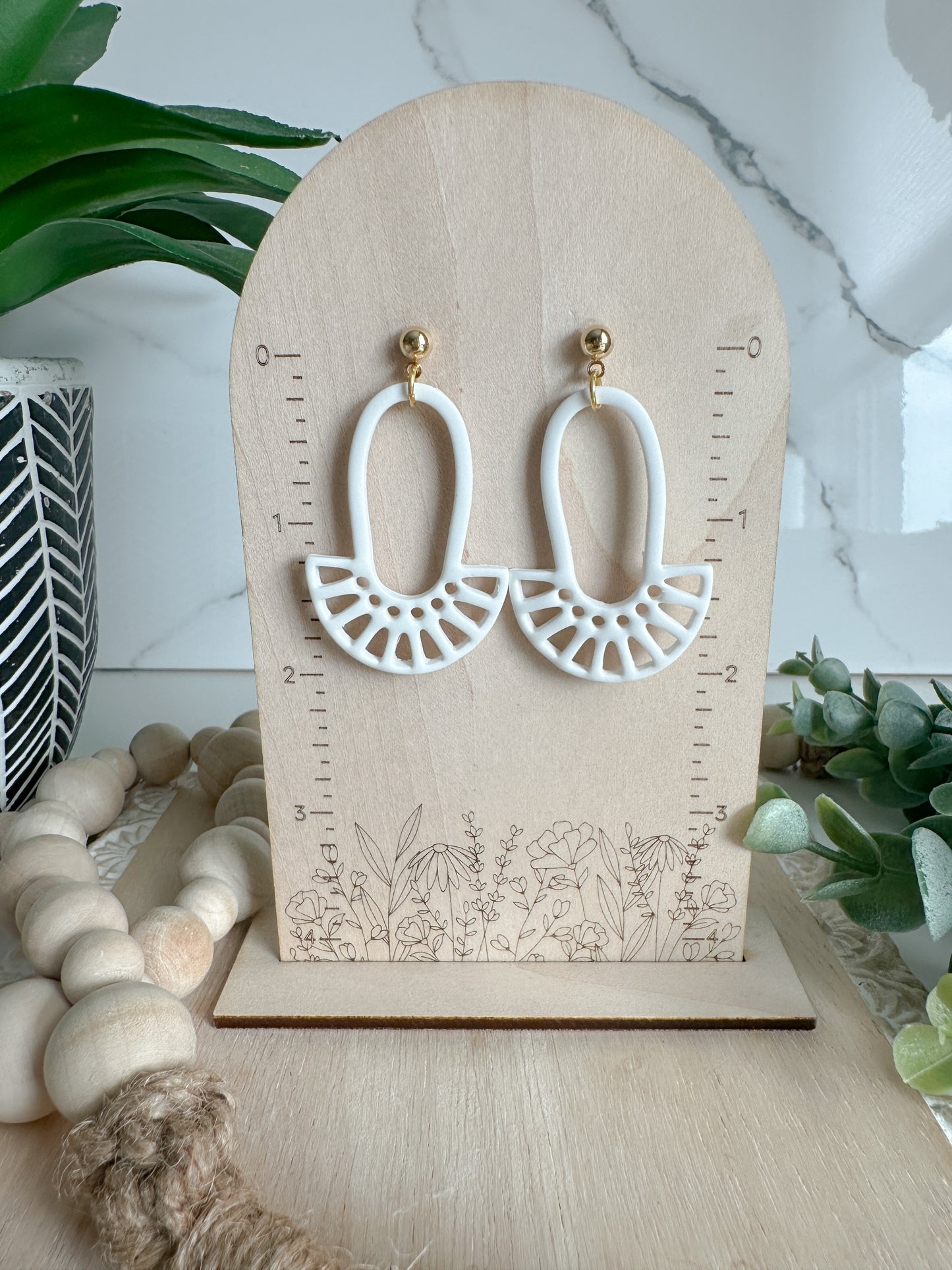 Luna Fan Earrings