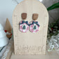 A Contry Christmas Earrings