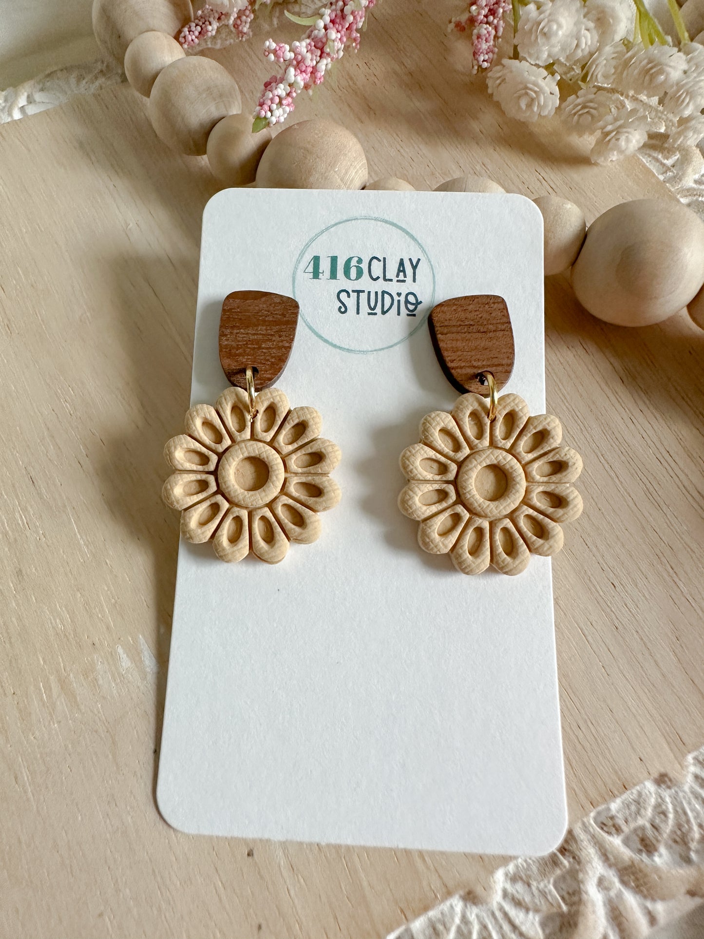 Boho Spring Flowers (five color options)