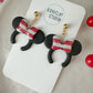 Candy Cane Mouse Ear Headband