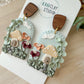 Mushroom Village Earrings