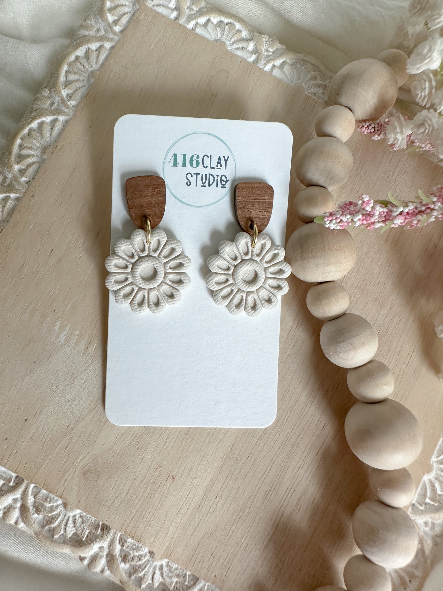 Boho Spring Flowers (five color options)