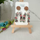 Arch Tulip Floral Earrings