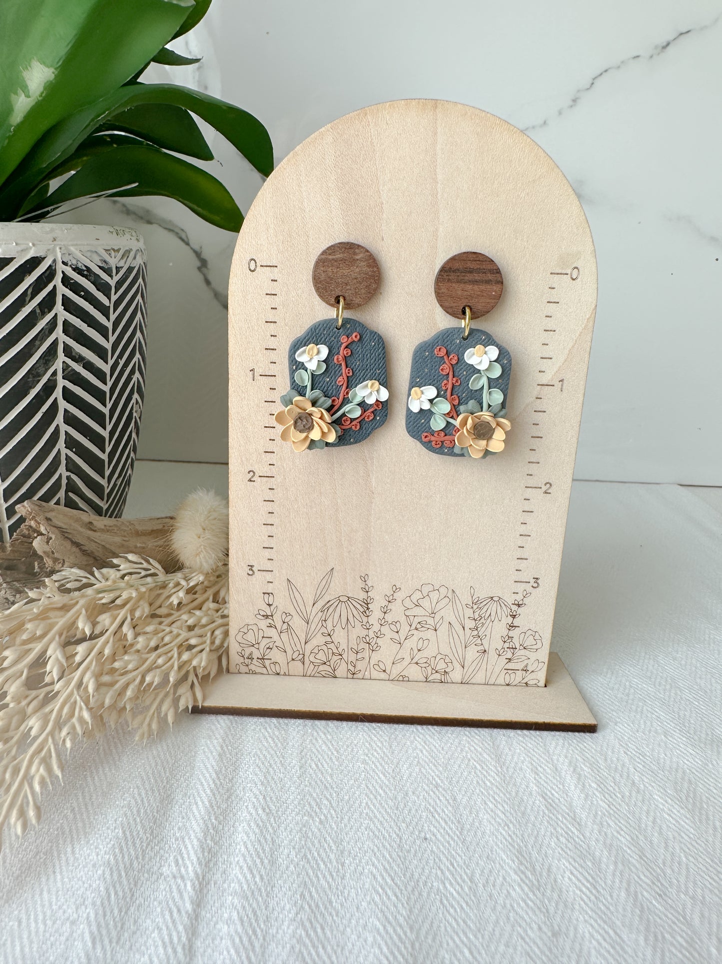 Sunflower Field Earrings