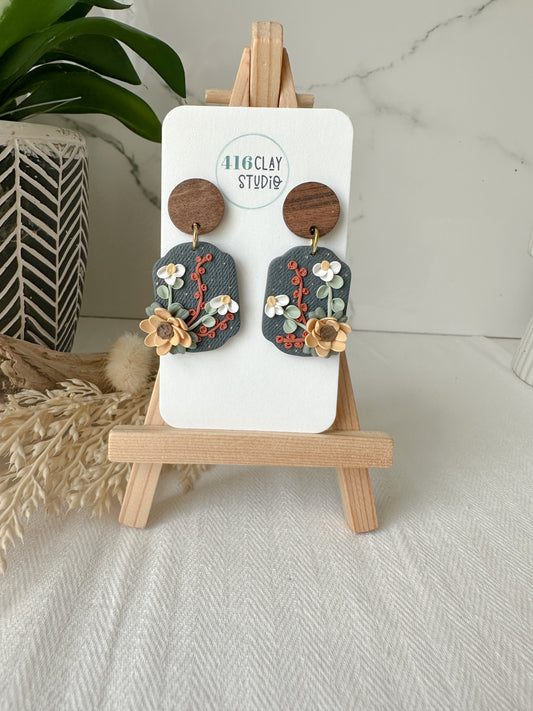 Sunflower Field Earrings