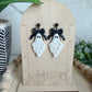 Draped Ghost Earrings