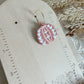 Farmhouse Pumpkin Hoop Earrings