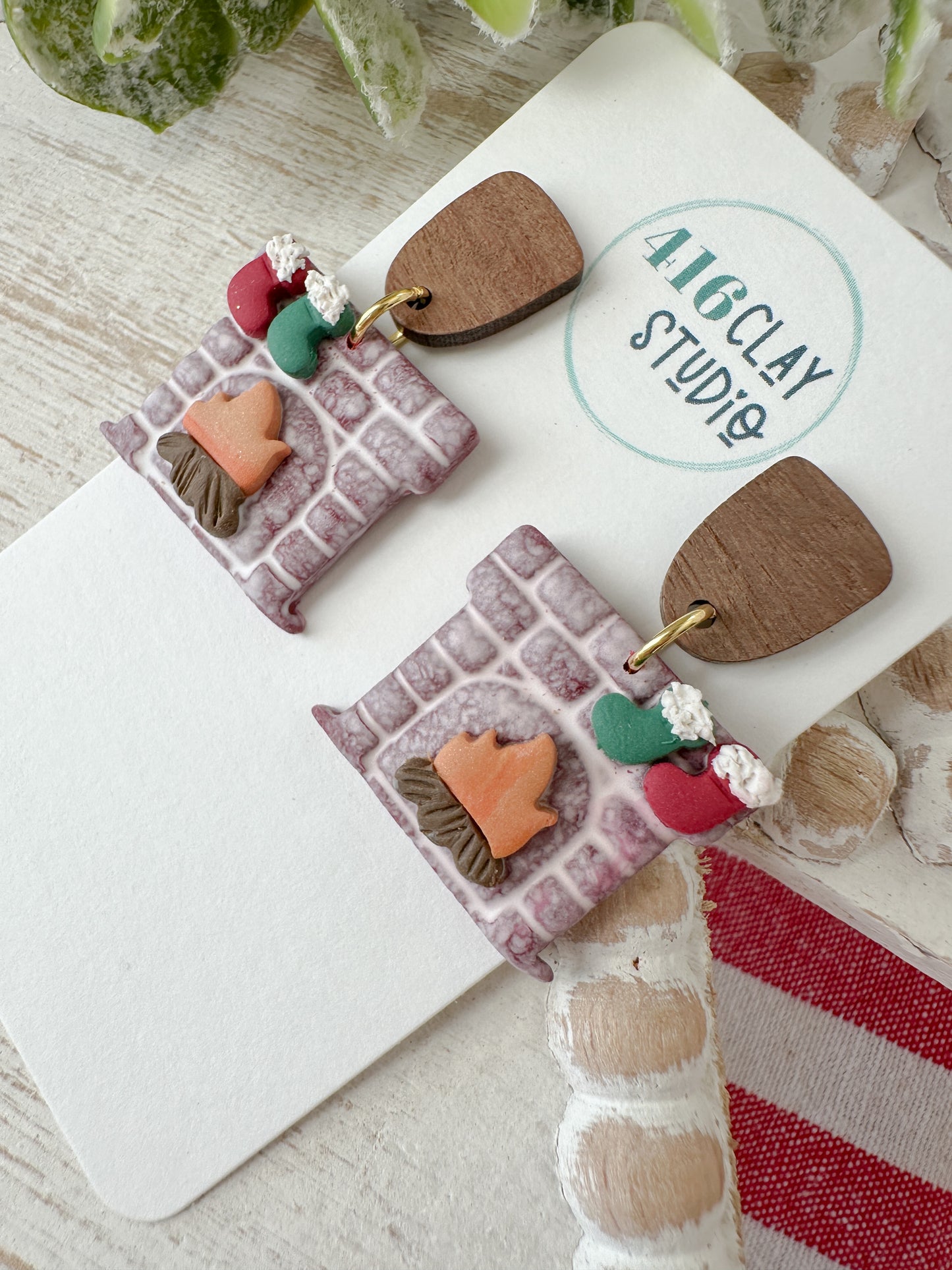 Cozy by the Fire Earrings