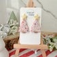 Pinkmas Tree Earrings