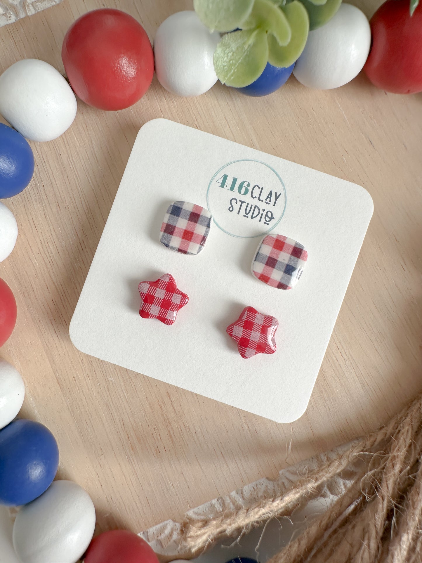 All American Plaid Stud Pack