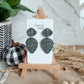 Autumn Petal Drop Earrings