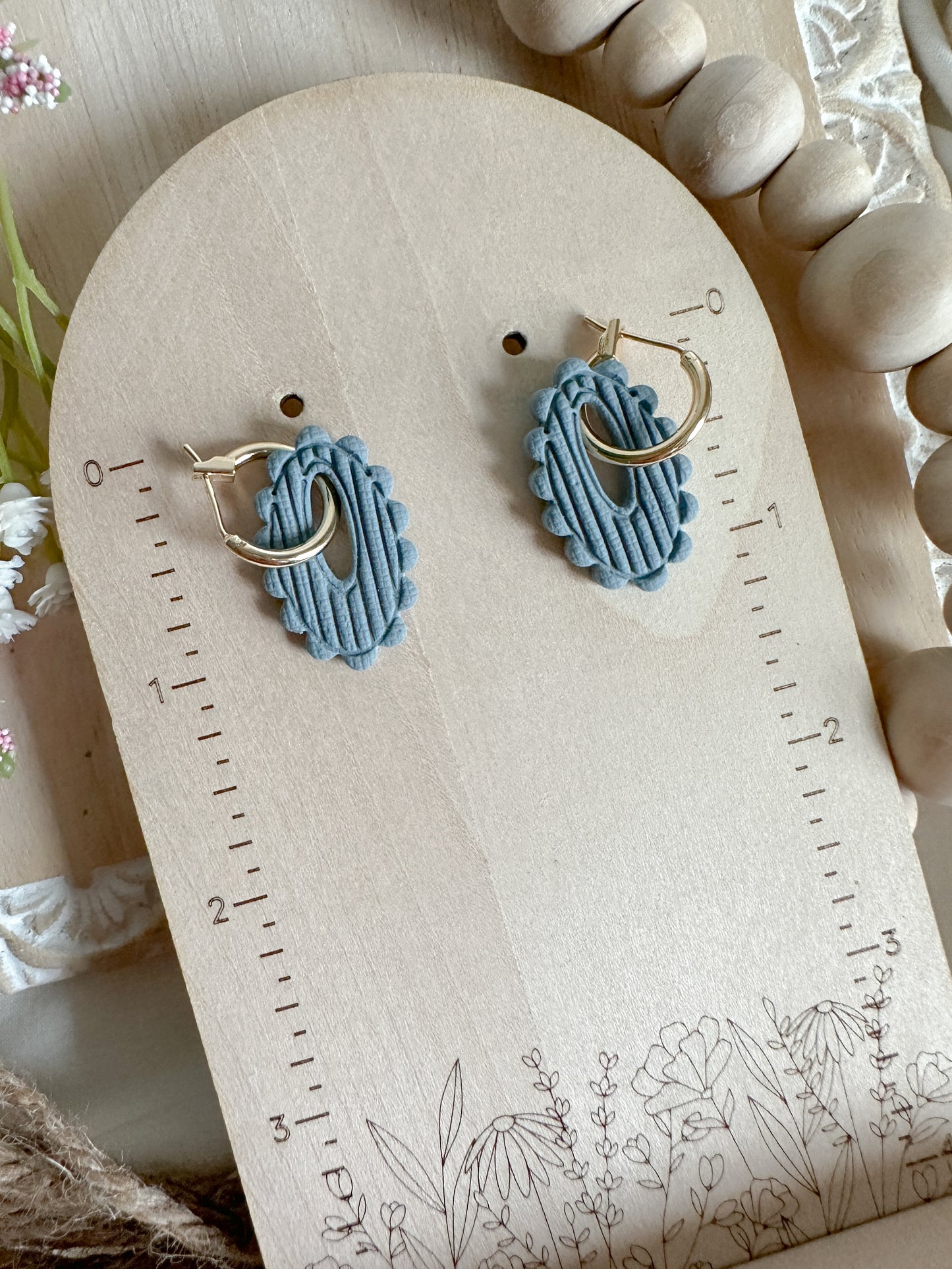 Boho Spring Charm Earrings (five color options)