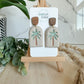 Palm Tree Earrings