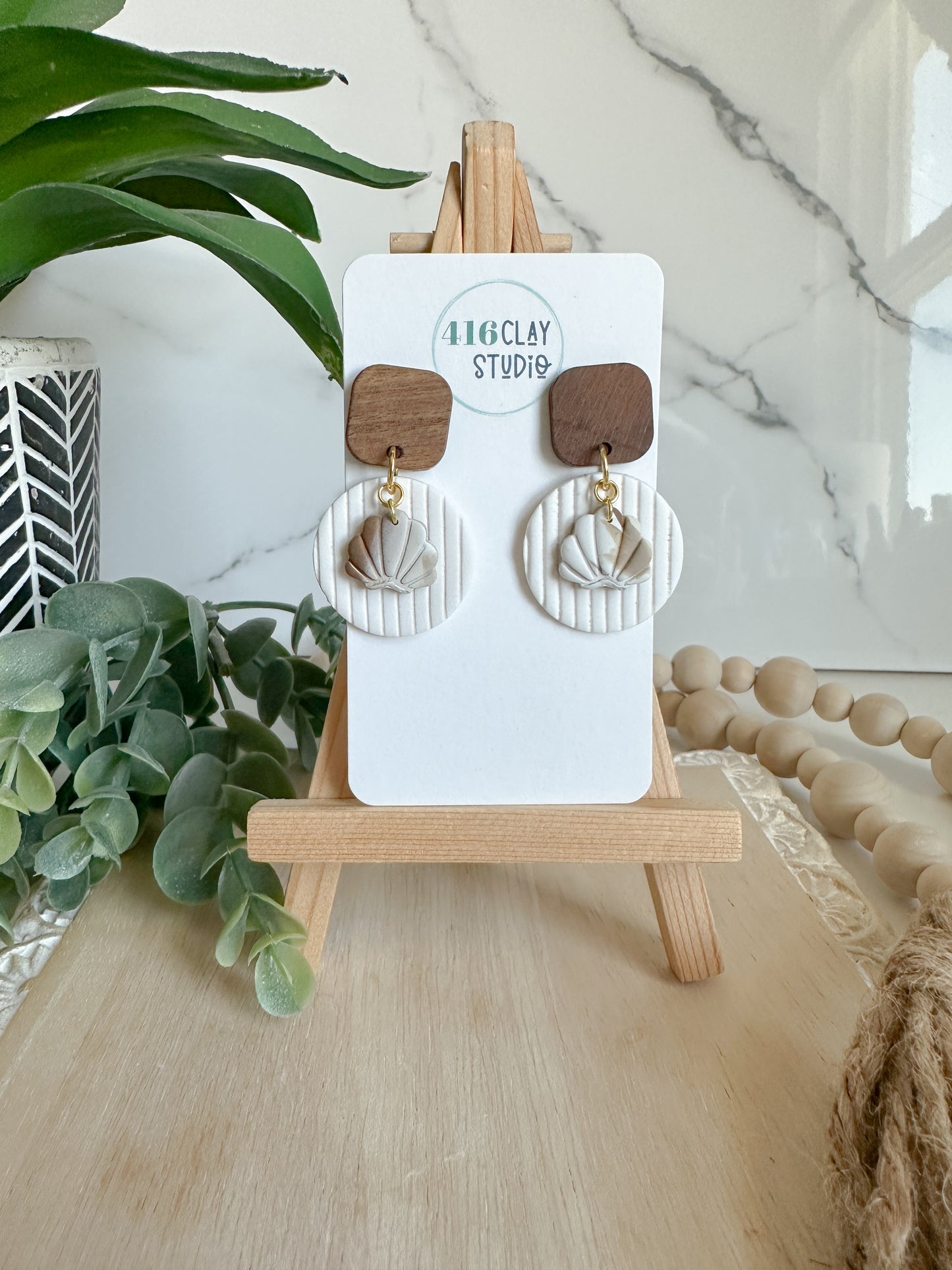 Ocean Charm Earrings (3 charm options)