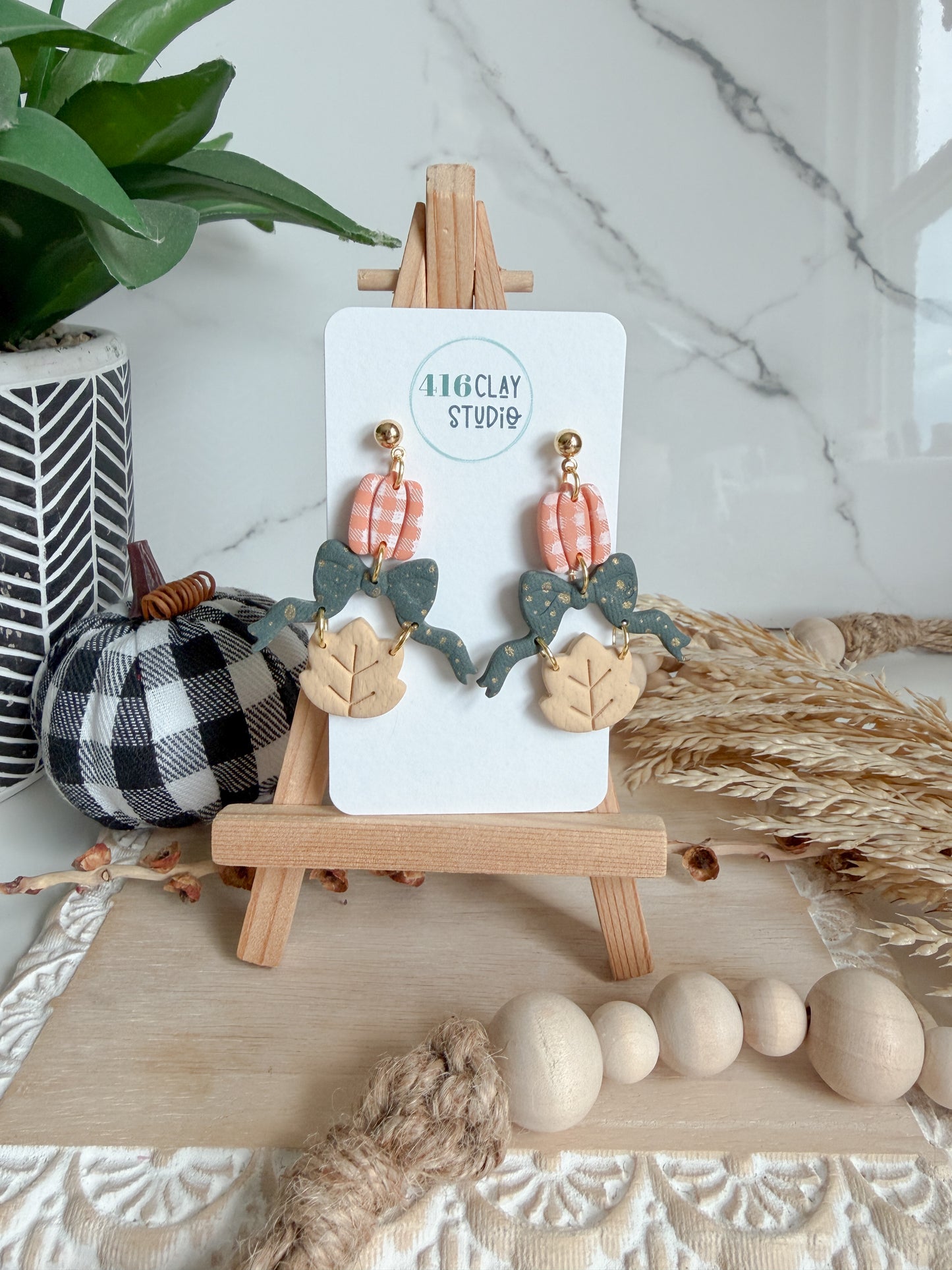 Harvest Bow Earrings