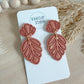 Autumn Petal Drop Earrings