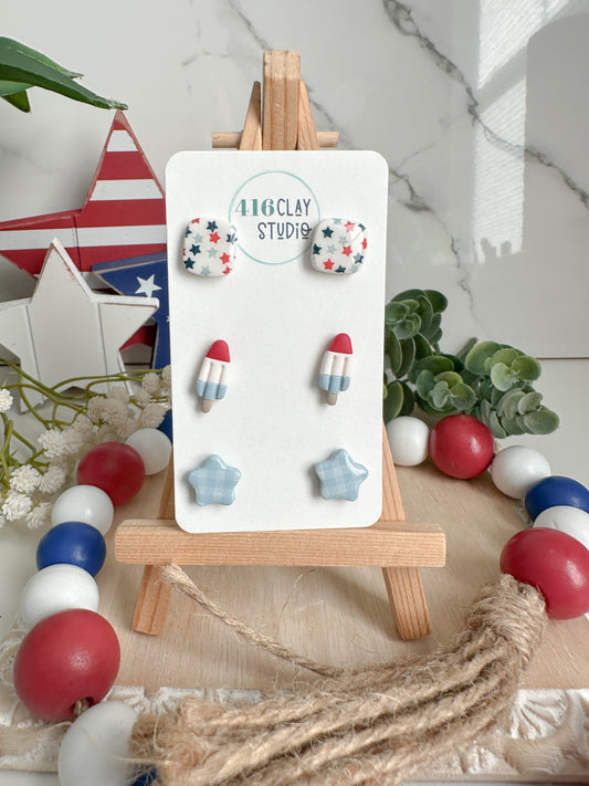 All American Charm Stud Pack