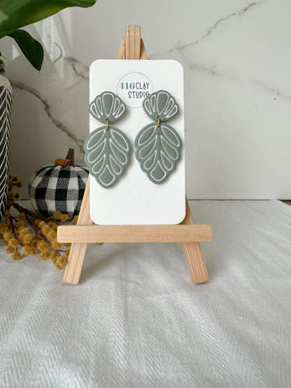 Petal Drop Earrings (four colors)