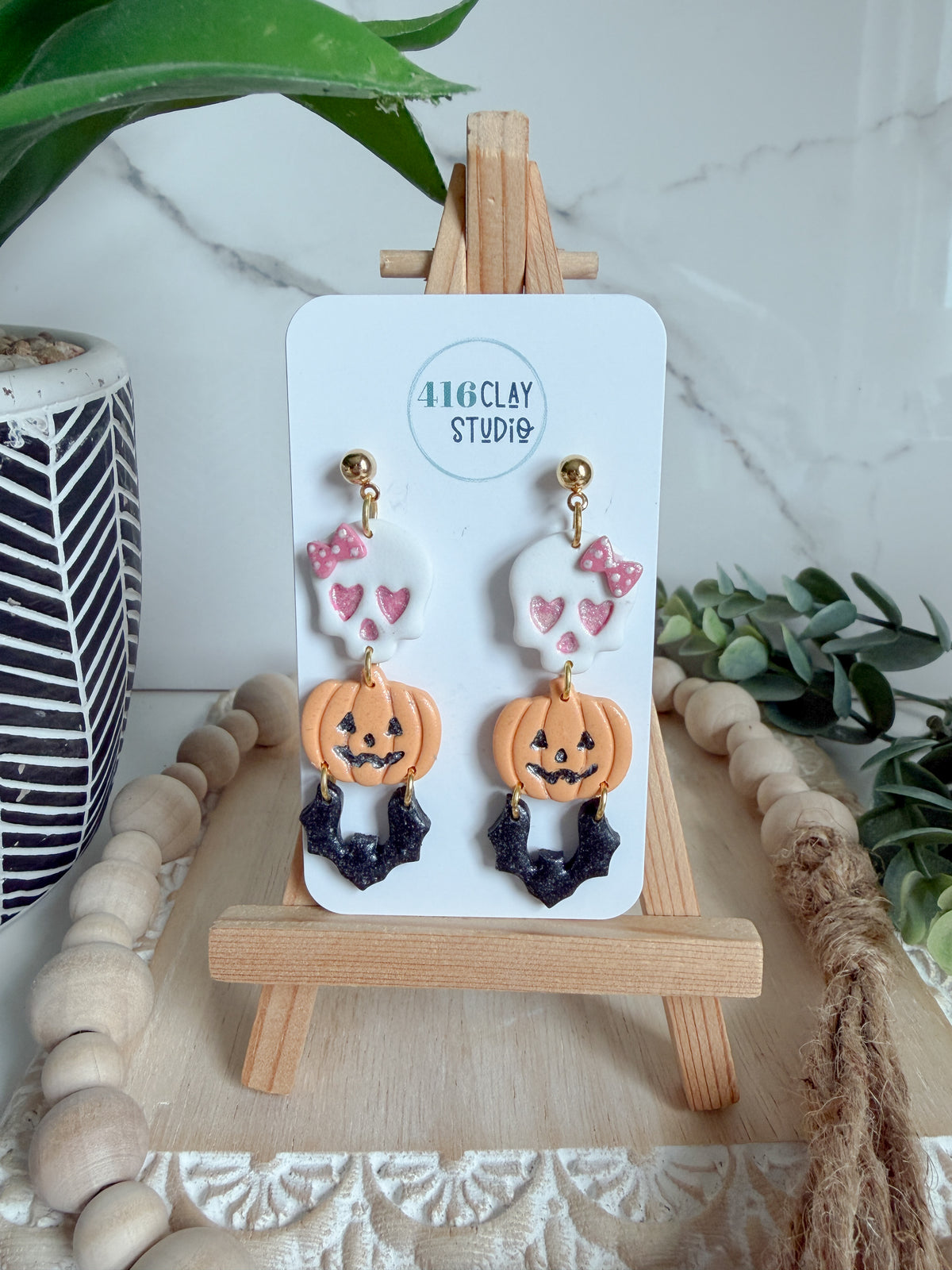 Bows and Boos Earrings