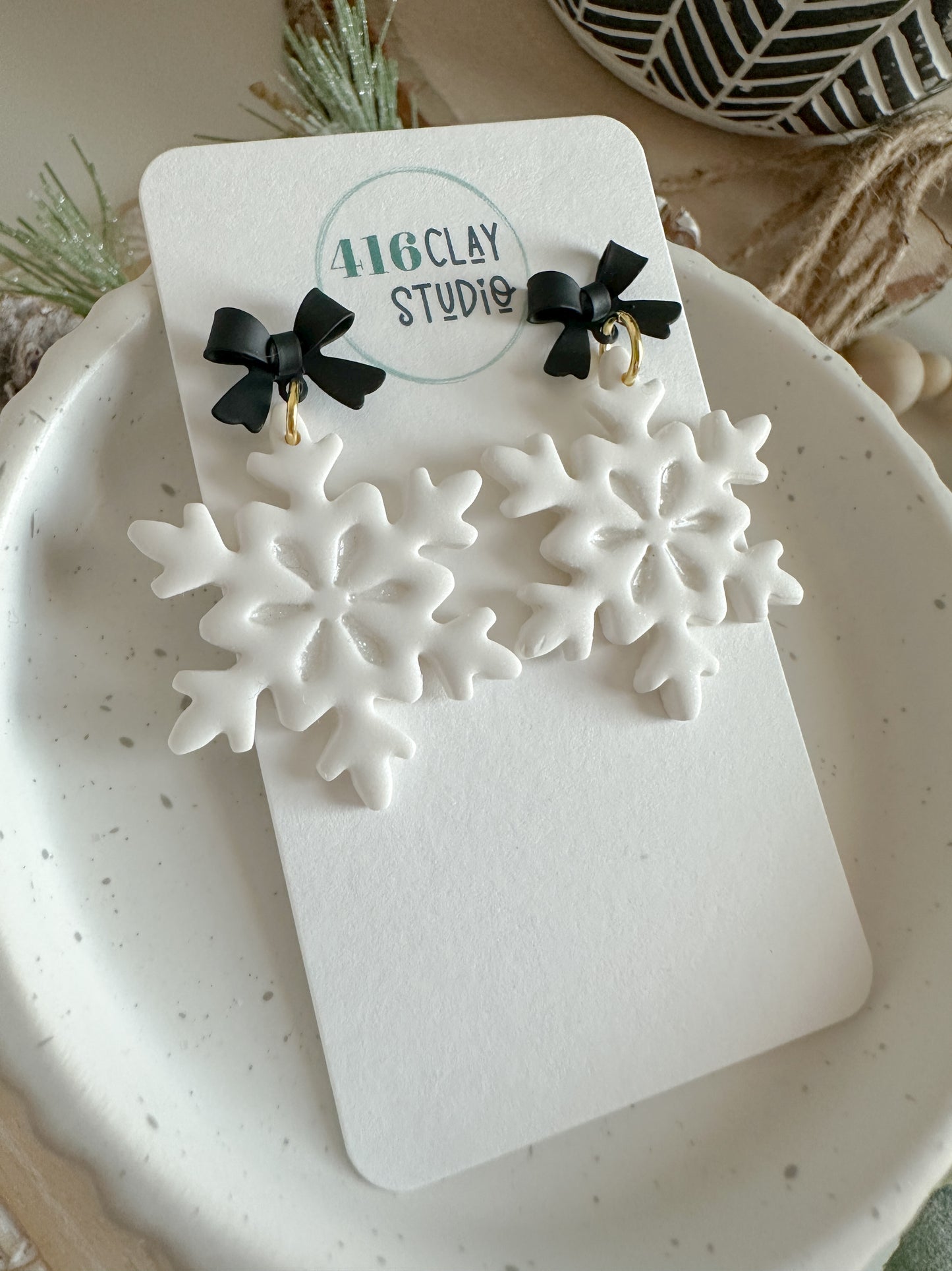 Snowflake Earrings
