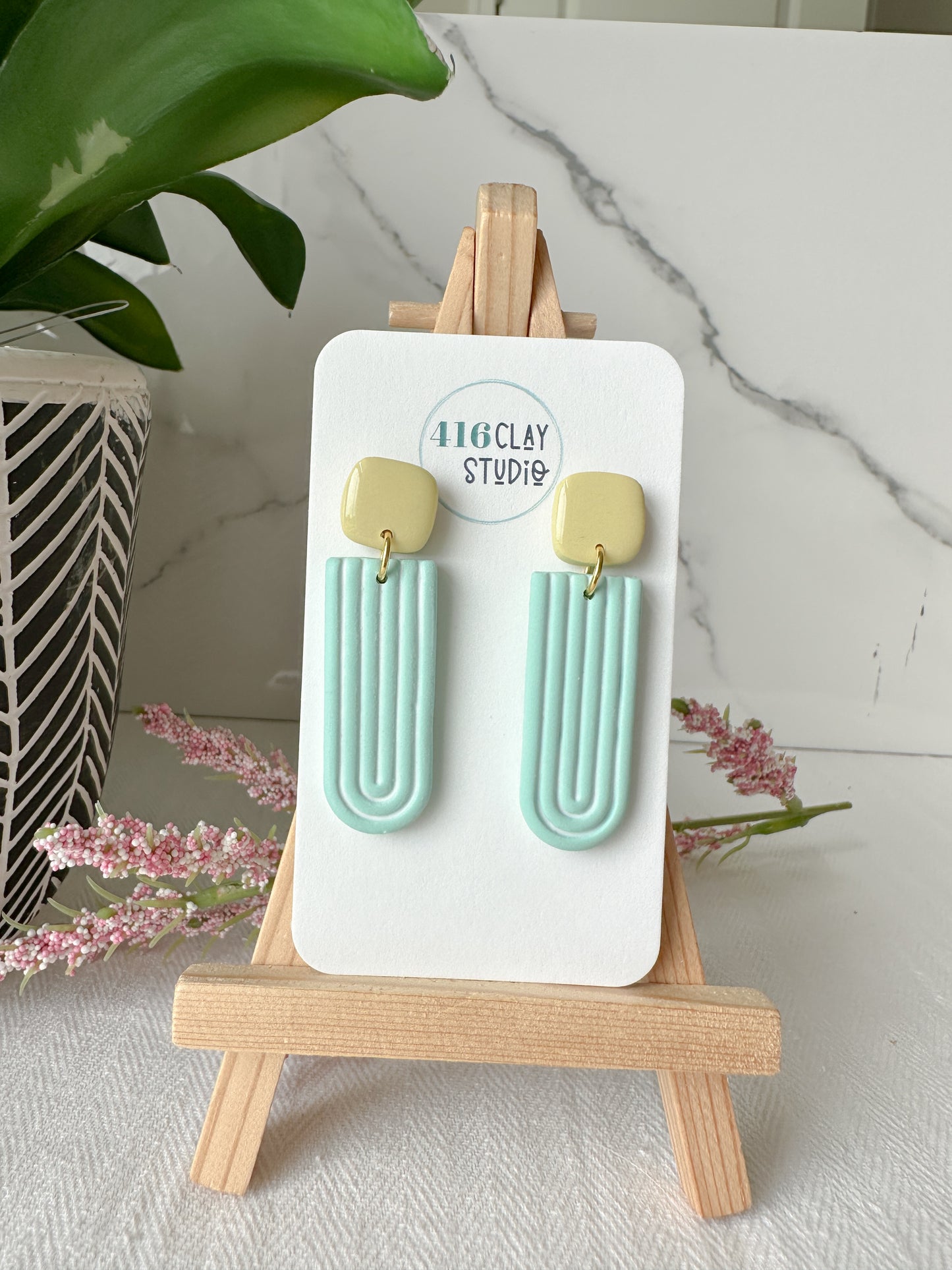 Long Arch Earrings (three color options)