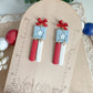 Red, White and Ribbon Flags