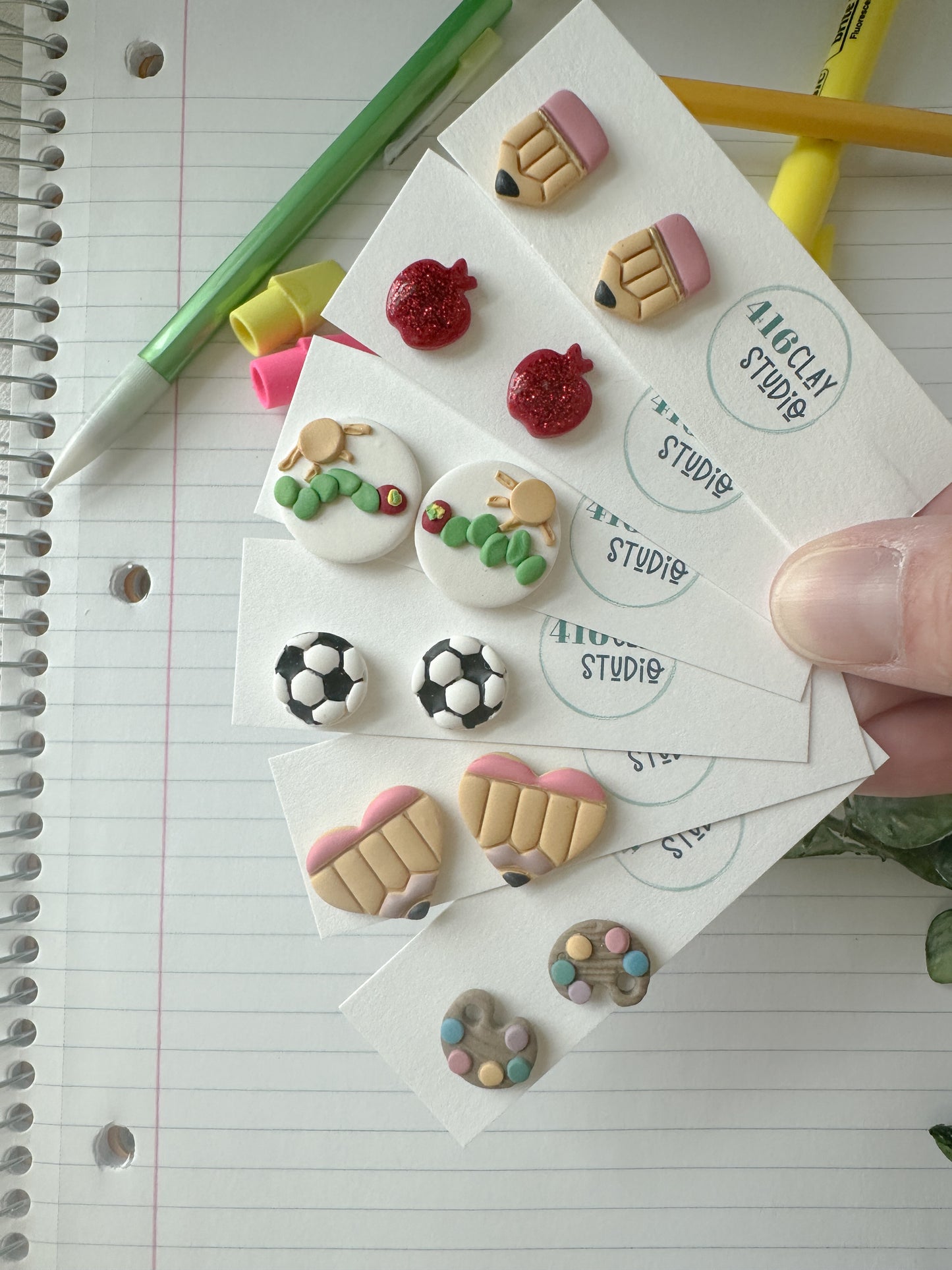 Back To School Studs