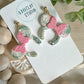 Tropical Mouse Ear Headband Earrings