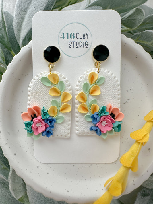 Bright Flower Earrings