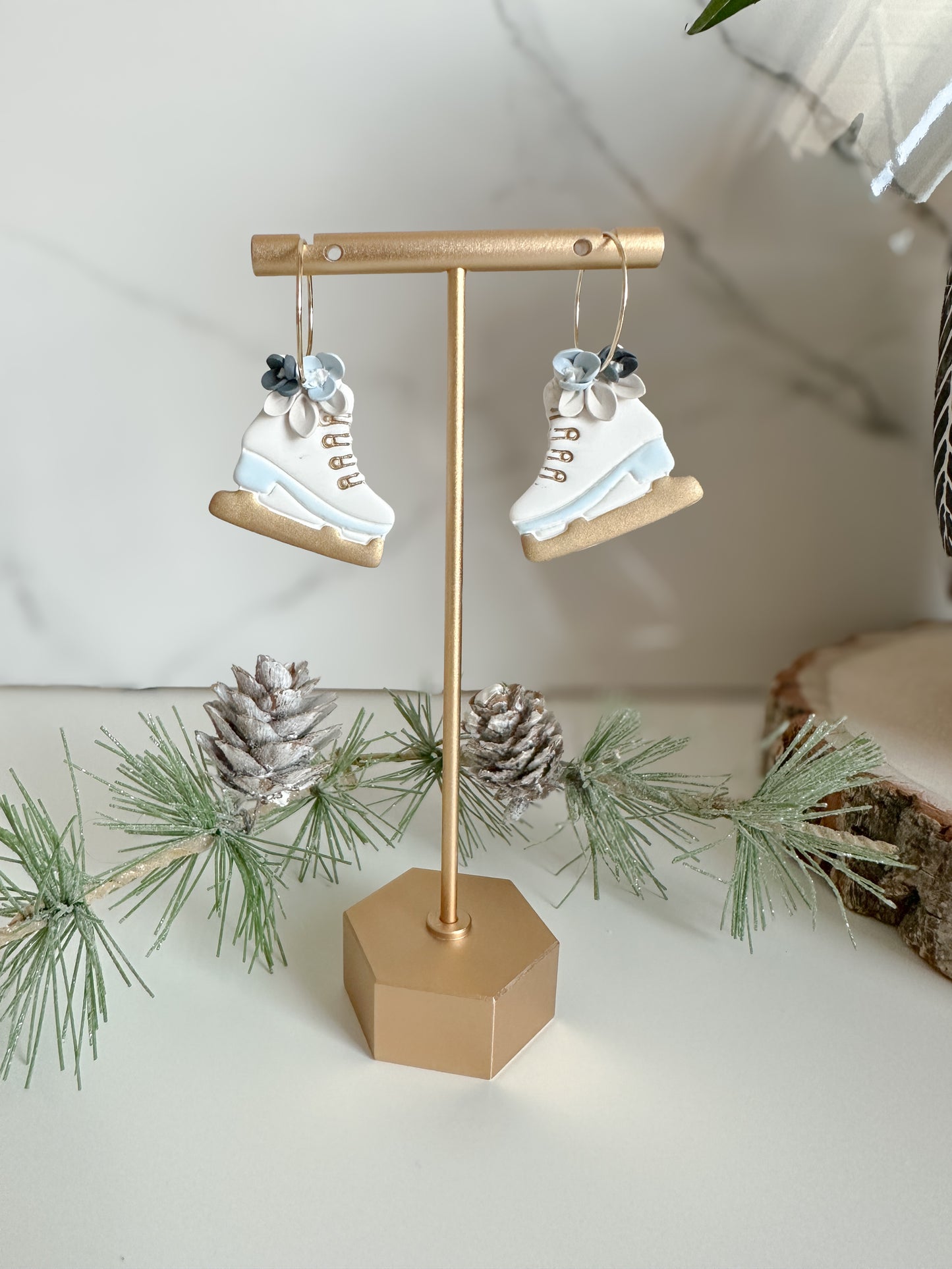 Ice-skate Earrings