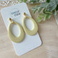 Hollow Teardrop Earrings (two sizes three color options)