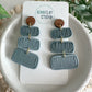 Textured Tide Earrings