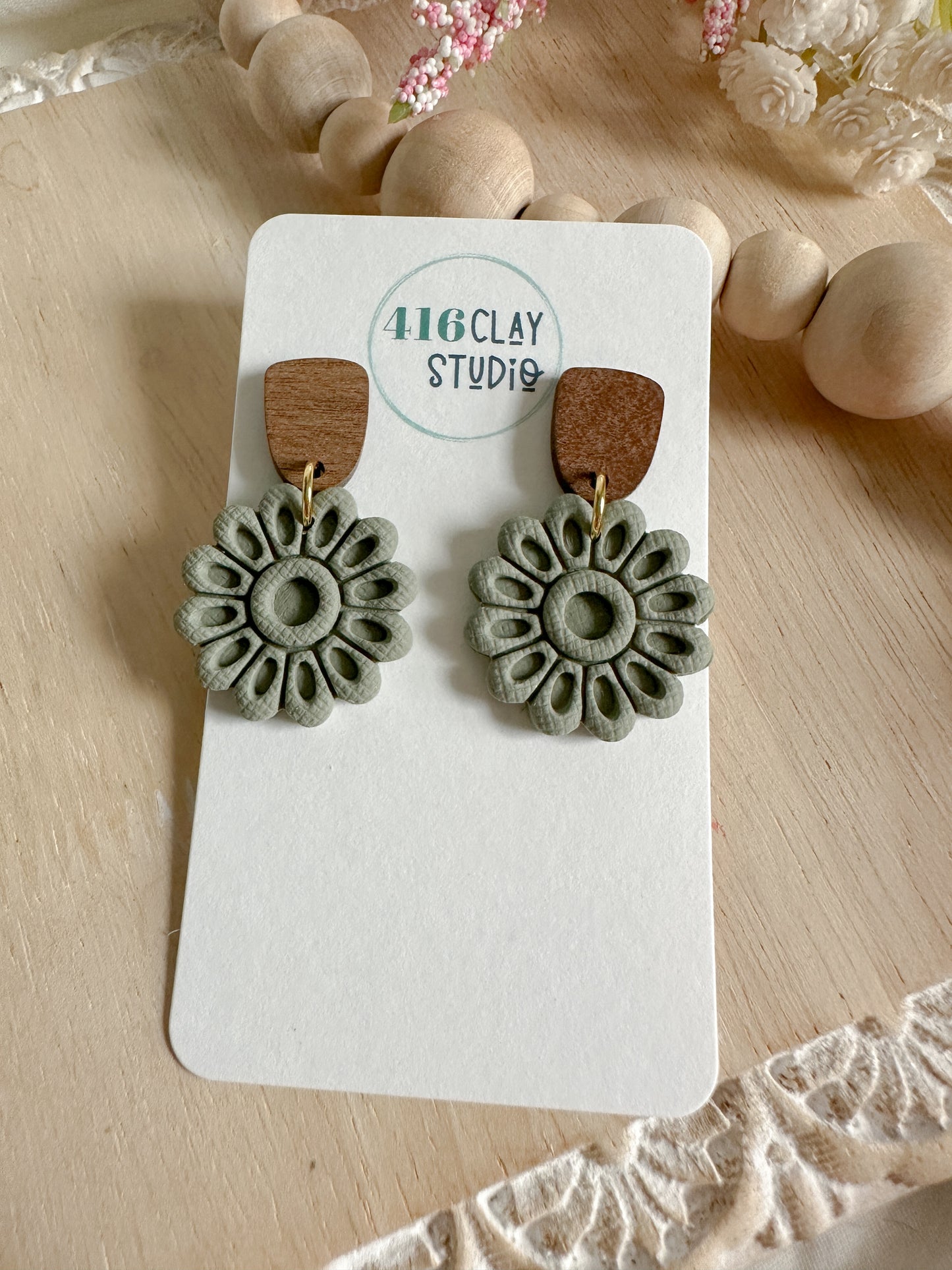 Boho Spring Flowers (five color options)