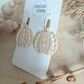 Farmhouse Pumpkin Hoop Earrings