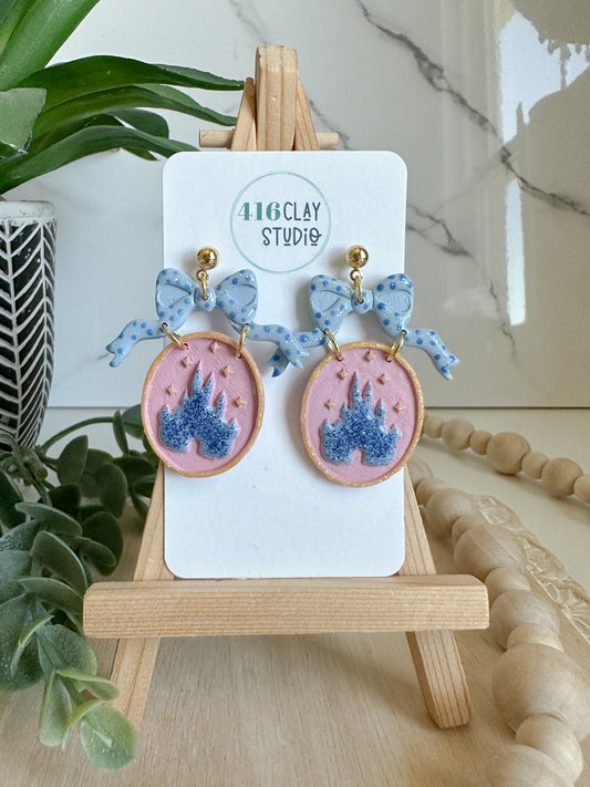 Sparkly Castle Earrings