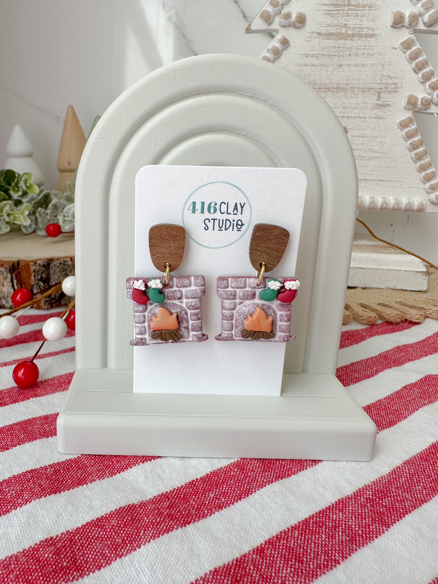 Cozy by the Fire Earrings