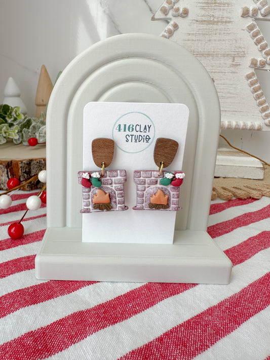 Cozy by the Fire Earrings