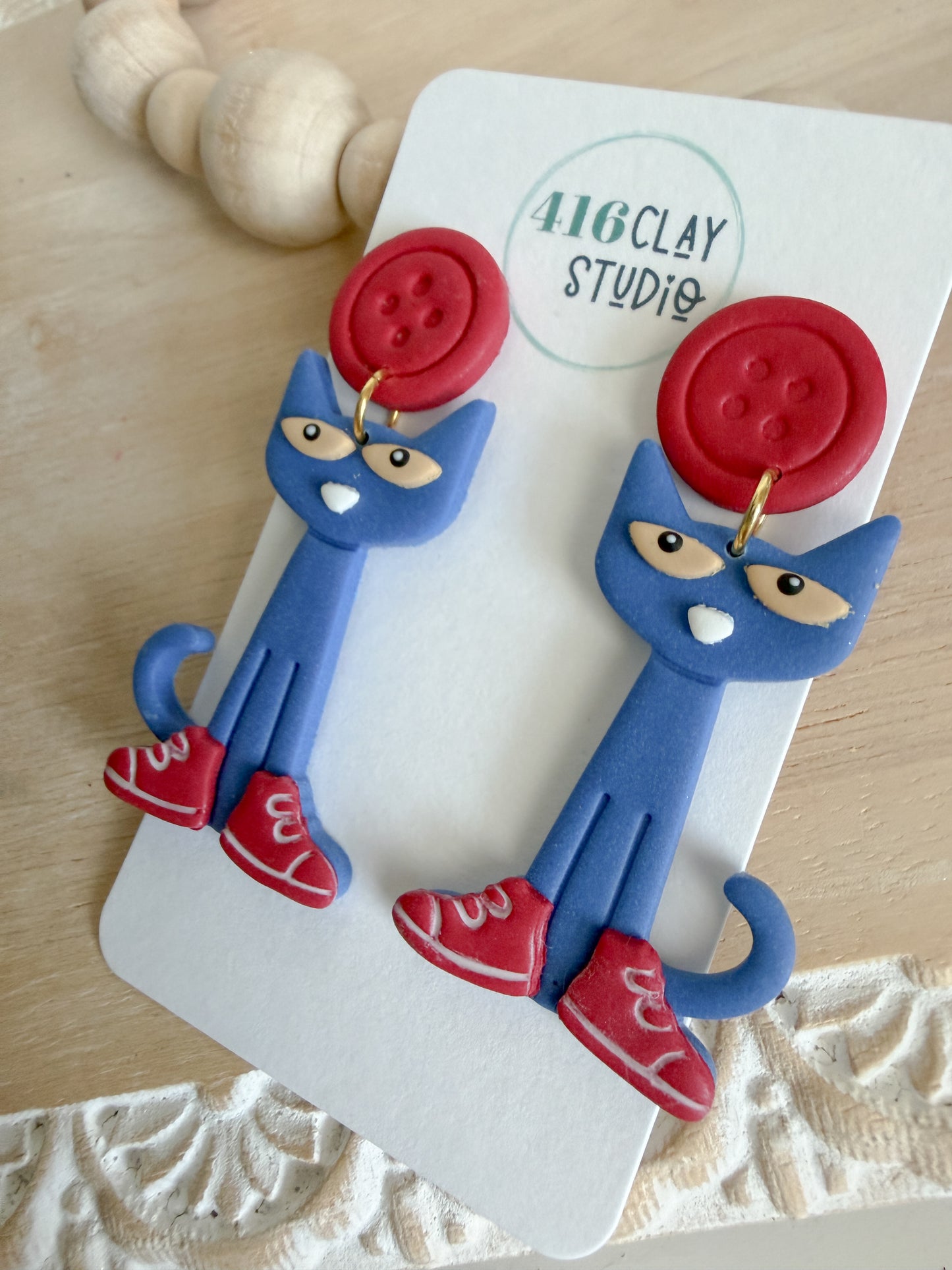 Cool Cat Earrings