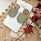 Textured Dangle Earrings (4 color options)