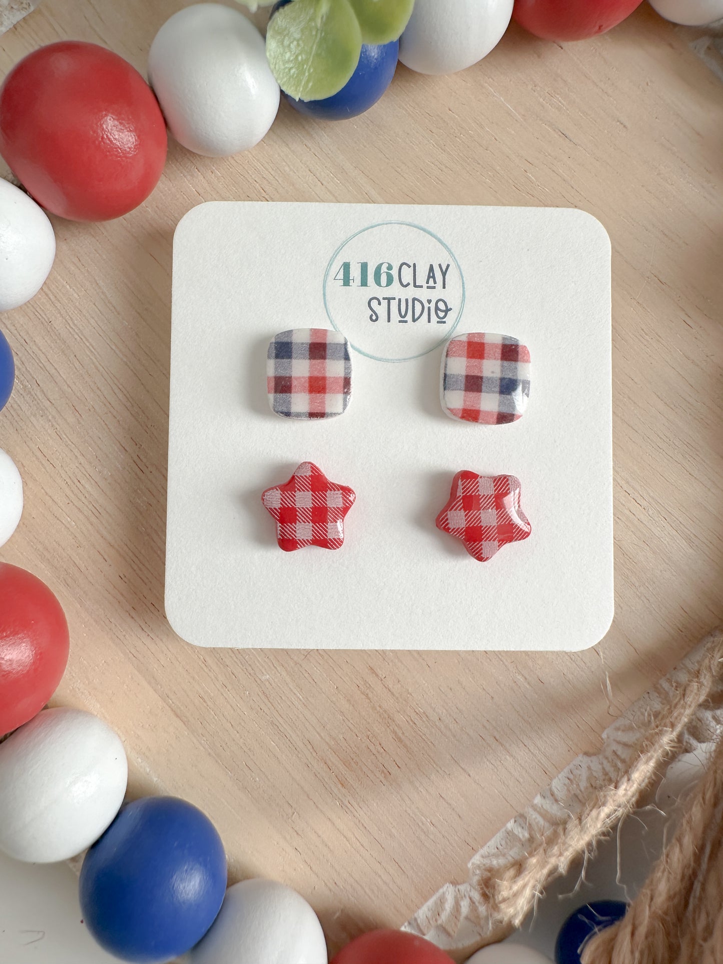 All American Plaid Stud Pack