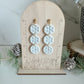 Snowflake Trio Earrings