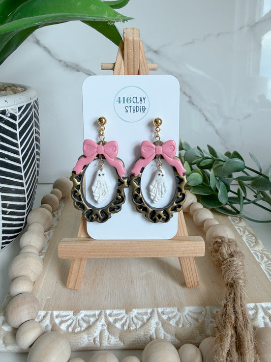 Ghostly Frame Earrings