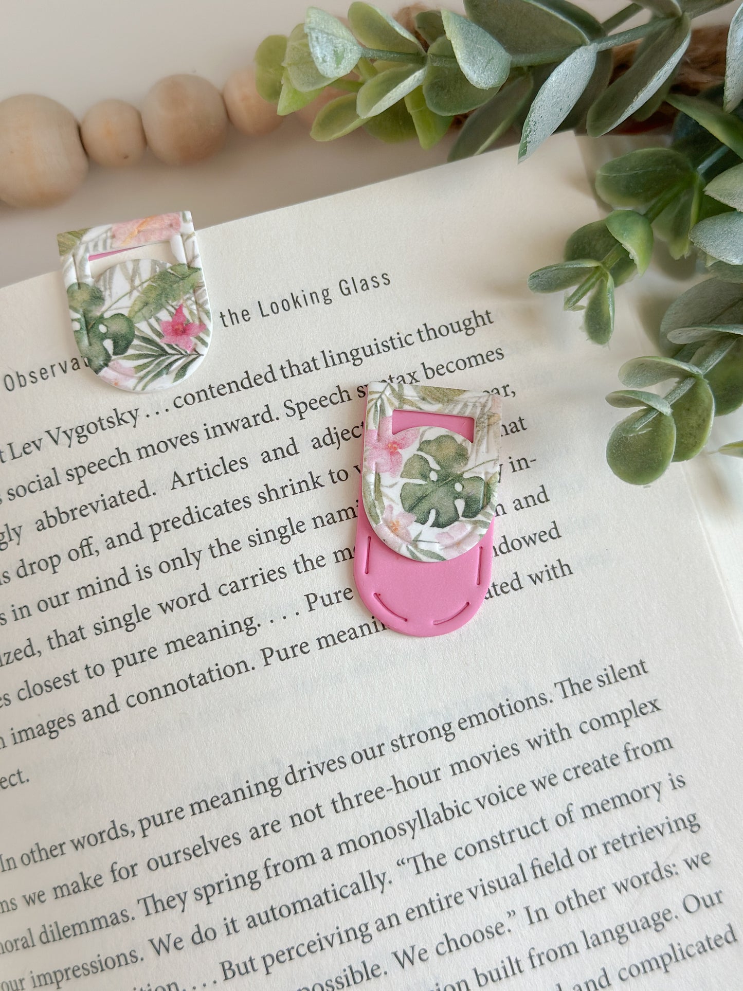 Patterned Polymer Clay  Bookmarks