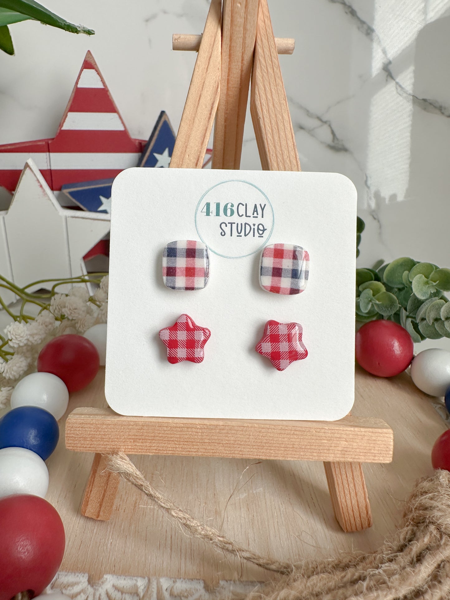 All American Plaid Stud Pack