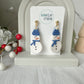 Cool Snowman Earrings