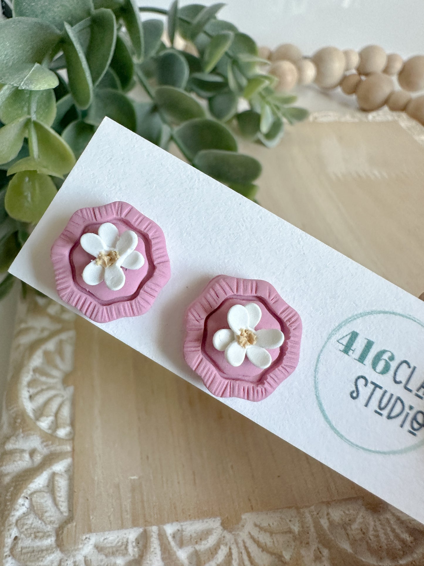 Daisy Stud Earrings